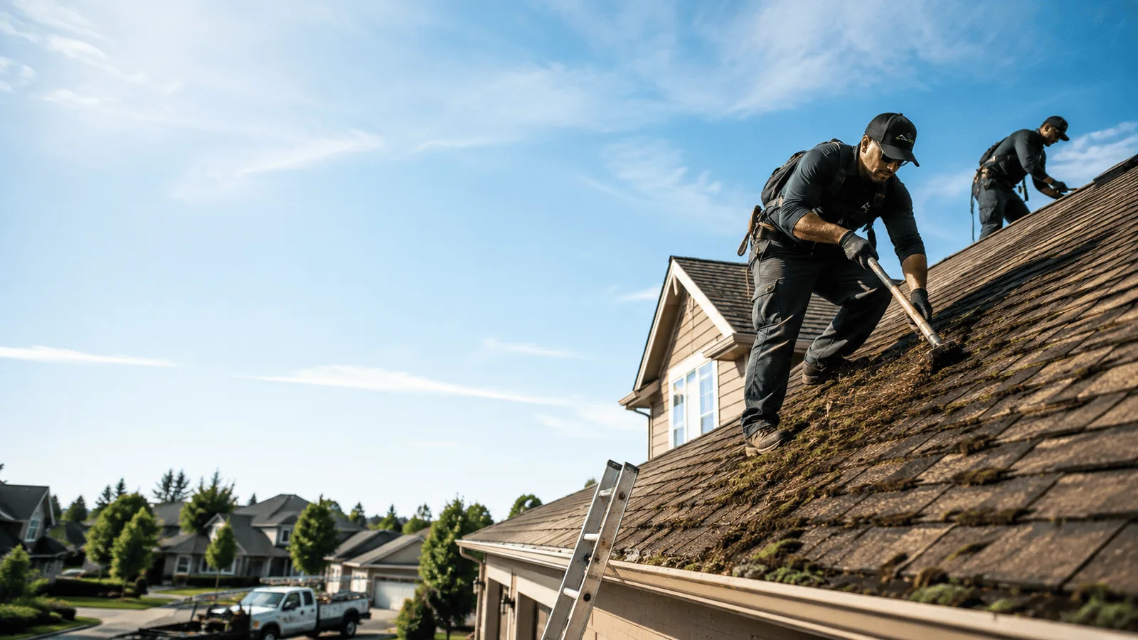 Roof Moss Removal in Warminster, PA near me